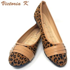 Women's Slip On Ballerina Flats, B-2869, Camel